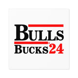 "Bulls/Bucks '24" Sticker