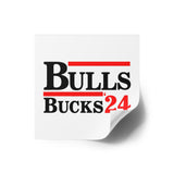 "Bulls/Bucks '24" Sticker