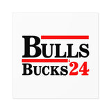 "Bulls/Bucks '24" Sticker