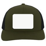 Custom Trucker Snap Back Rectangle Patch