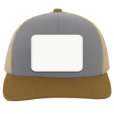 Custom Trucker Snap Back Rectangle Patch